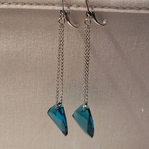 Handmade Swarovski Crystal earrngs